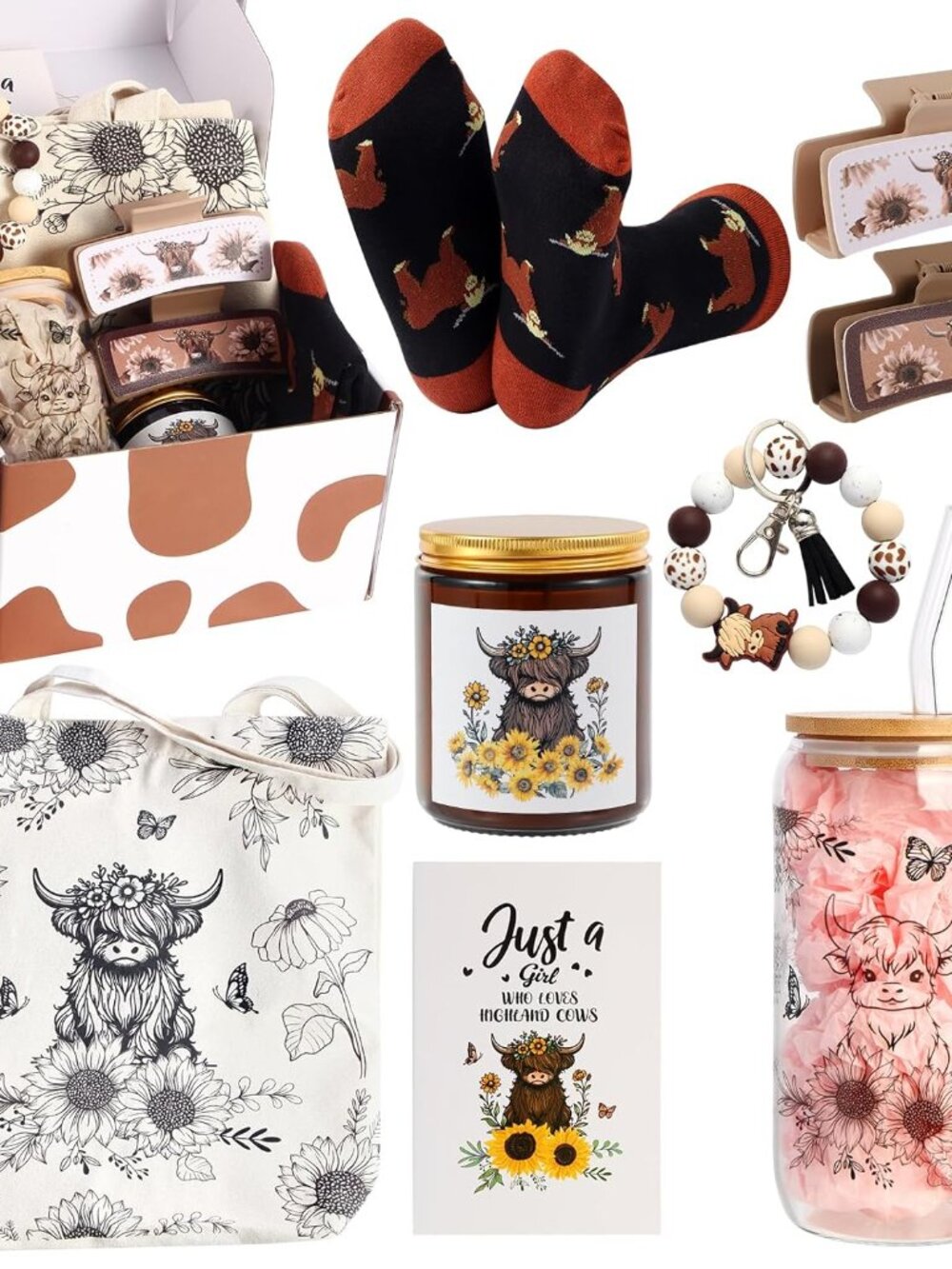 Highland Cow Gifts For Women Highland Cow Stuff Cow Themed Gifts For Cow Lovers